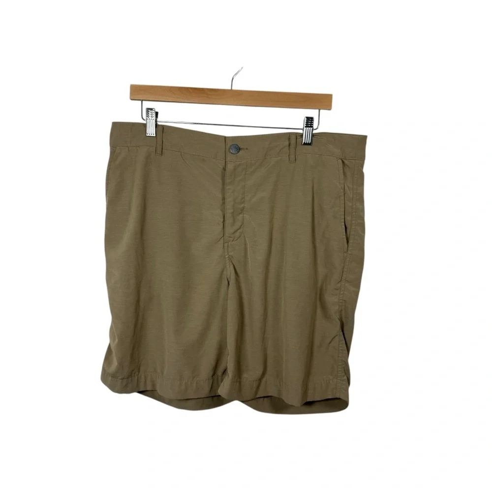 Faherty Men’s All Day Classic Fit Shorts in Island Brown Size 35